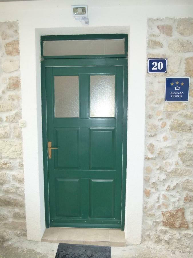 Dalmatian Stone House Angela Villa Drnis Exterior photo